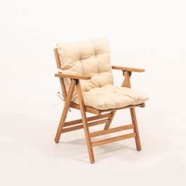 Hanah Home Silla de Jardín MYL04 - Crema